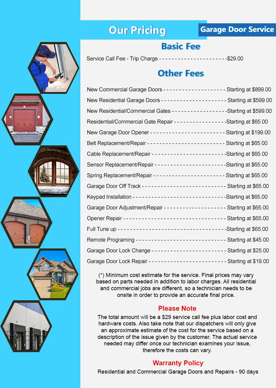 Neighborhood Garage Door Service Santa Ana, CA 714-602-3047